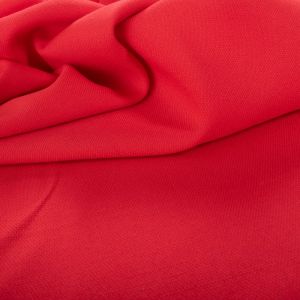 Retalho Tecido Viscose Piquet Vermelho 0,30 Metro