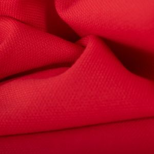 Retalho Tecido Viscose Piquet Vermelho 0,30 Metro