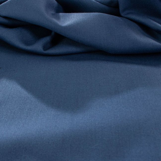 Tecido Alfaiataria Poliviscose Azul Denim