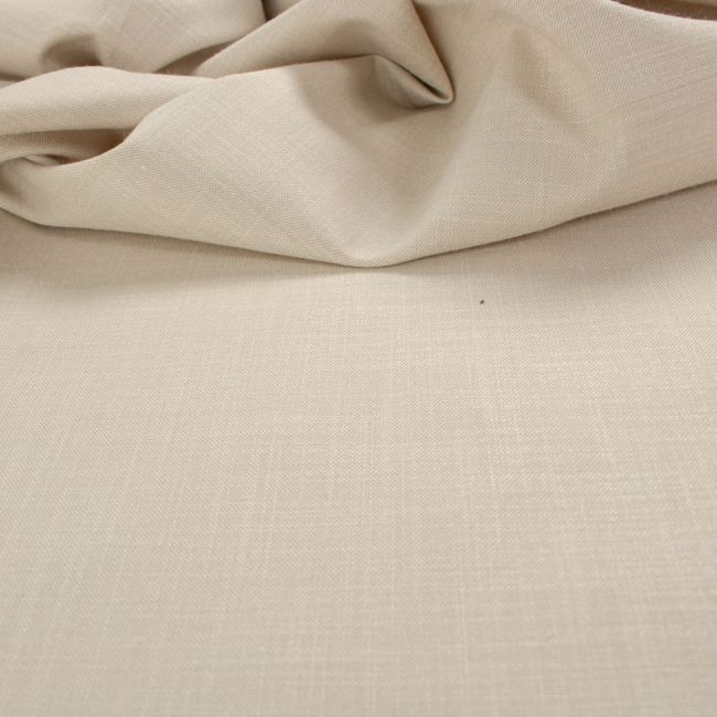 Tecido Alfaiataria Poliviscose Span Cor Creme 