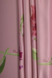 Retalho Tecido Cetim Bucol Estampa Maxi Floral Doncella Rosa Bailarina 1,05 Metro