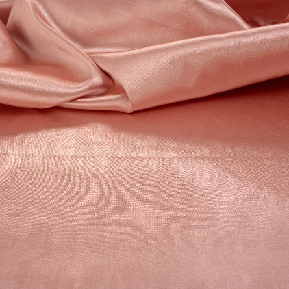 Tecido Cetim Jacquard Span Rosa Quartzo Escuro