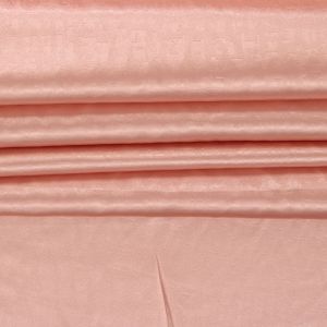 Tecido Cetim Jacquard Span Rosa Quartzo Escuro