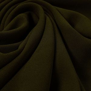 Tecido Crepe Georgete Verde Militar