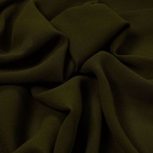 Tecido Crepe Georgete Verde Militar