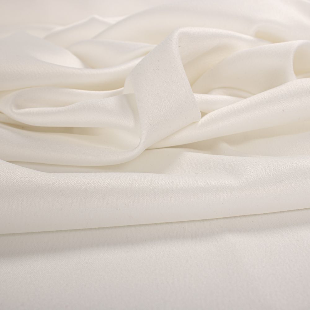 Tecido Crepe Vogue Silk Span Off White