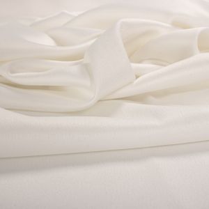 Tecido Crepe Vogue Silk Span Off White