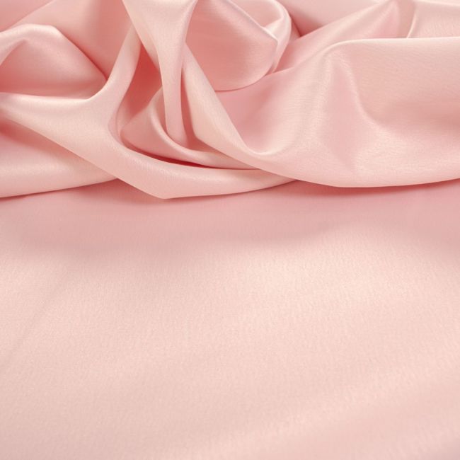 Retalho Tecido Crepe Vogue Silk Rosa 1,00 Metro