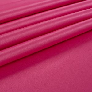 Tecido Crepe Vogue Silk Span Rosa Carmim