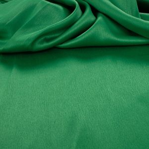 Tecido Crepe Vogue Silk Span Verde Bandeira Claro