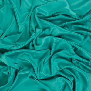 Tecido Crepe Vogue Silk Span Verde Turquesa