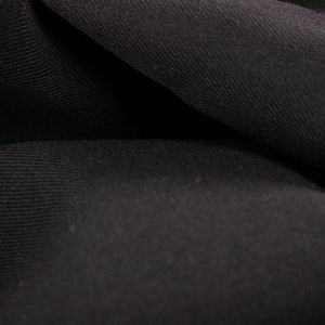 Retalho Tecido Gabardine Paramount Mescla Preto  1,85 Metro