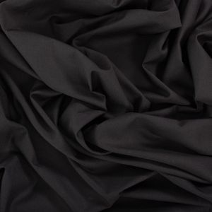 Retalho Tecido Gabardine Paramount Mescla Preto  1,85 Metro