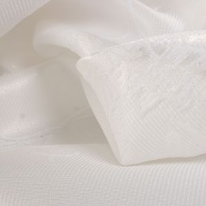 Tecido Jacquard Branco 