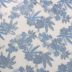 Tecido Jacquard Estampa Floral Azul Serenity