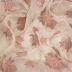 Tecido Jacquard Estampa Floral Cor Creme 