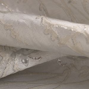 Tecido Jacquard Estampa Branco 