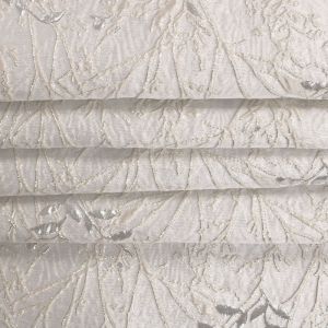 Tecido Jacquard Estampa Branco 