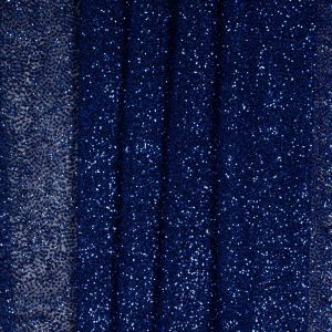 Tecido Tule Glitter Azul Bic