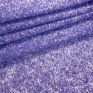 Tecido Tule Glitter Cor Lavanda Azulada