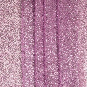 Tecido Tule Glitter Cor Lavanda Rosada