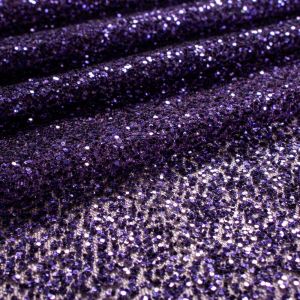 Tecido Tule Glitter Cor Violeta