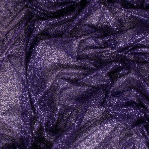 Tecido Tule Glitter Cor Violeta