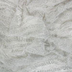 Tecido Tule Glitter Diamante Branco