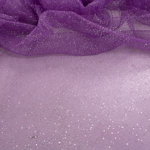 Tecido Tule Glitter Violeta