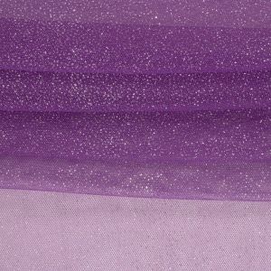 Tecido Tule Glitter Violeta