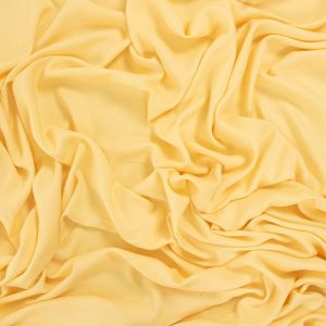 Tecido Viscose Twill Amarelo Banana