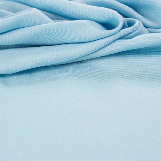 Tecido Viscose Twill Azul Celeste