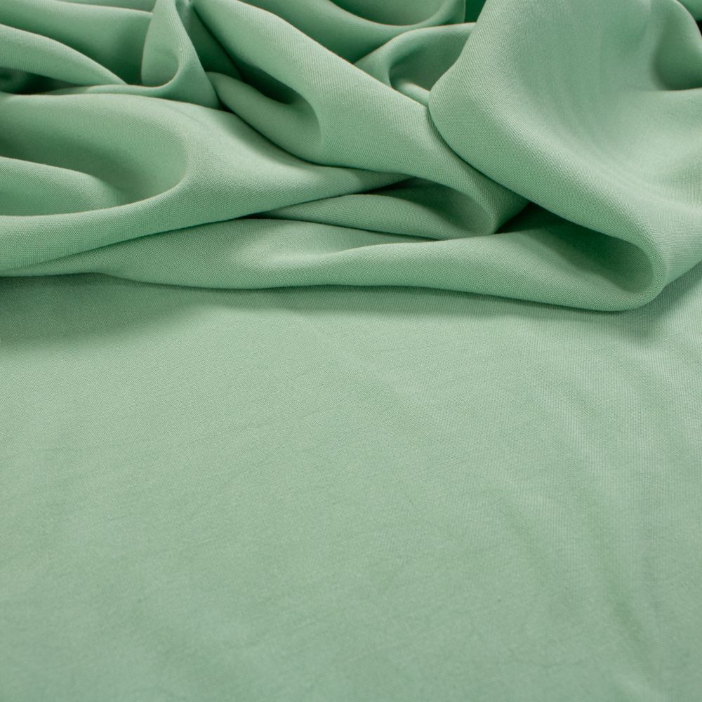 Tecido Viscose Twill Verde Menta