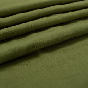 Tecido Viscose Twill Verde Oliva