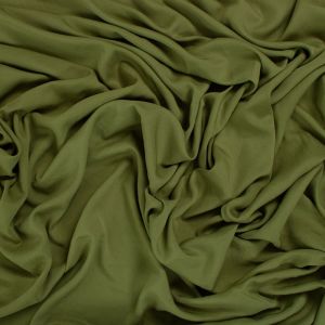 Tecido Viscose Twill Verde Oliva