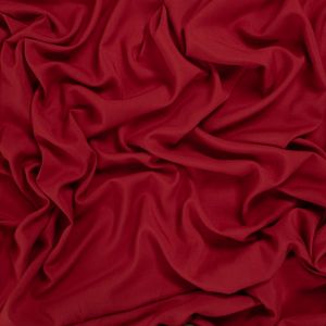 Tecido Viscose Vermelho Cereja Escuro